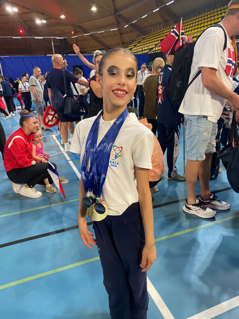 Noemi Quieti Campionessa Mondiale di Twirling 2022